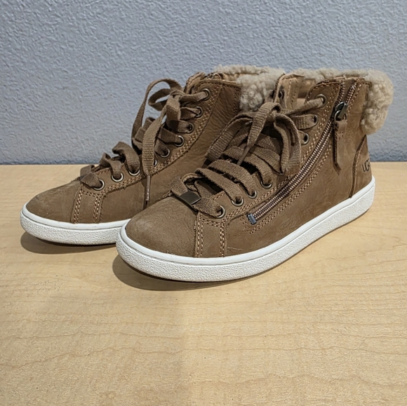 UGG Shoes - UGG Women's Brown High-Top Sneakers Size 5.5